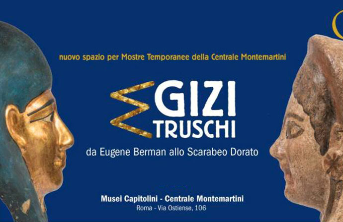 Mostra "EGIZI ETRUSCHI. Da Eugene Berman allo Scarabeo dorato" alla Centrale Montemartini