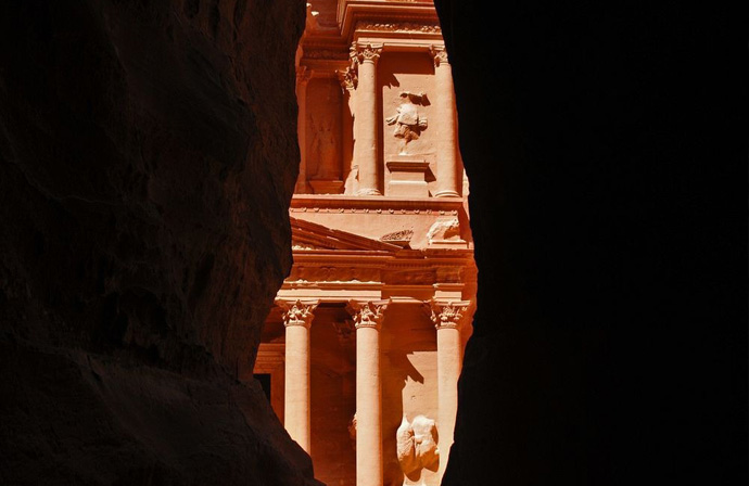 Petra - ingresso alla città